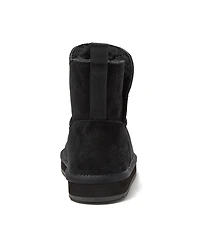 Lands' End Women's Lined Suede Indoor Outdoor Boots