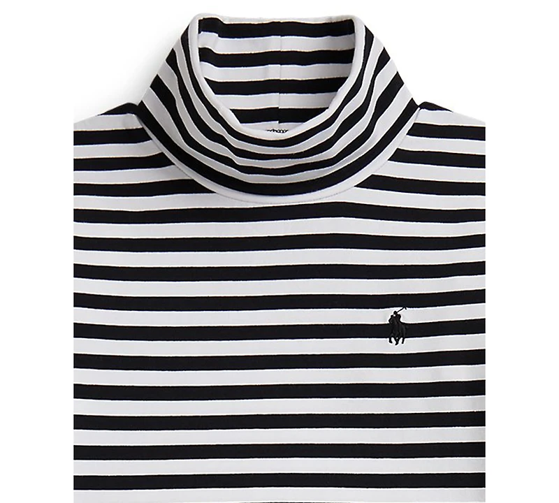 Polo Ralph Lauren Girls 7-16 Striped Turtle Neck Dress