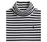 Polo Ralph Lauren Girls 7-16 Striped Turtle Neck Dress