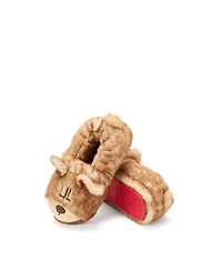 Dearfoams Kids Lil Bear Closed Back Slipper