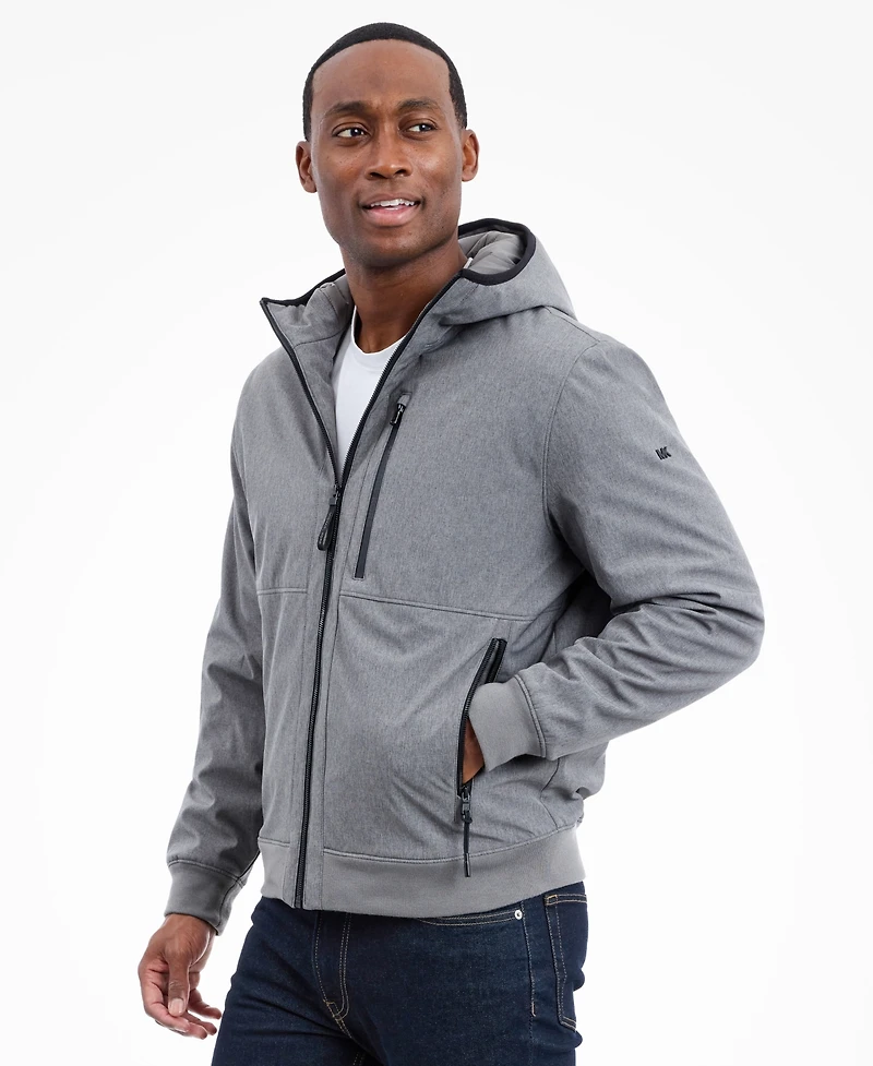 Michael Kors Men's Hooded Softshell Jacket