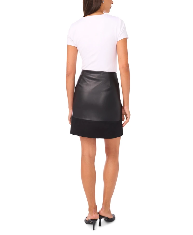 Vince Camuto Women's A-Line Mini Skirt