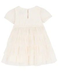 Rare Editions Baby Girls 2-Piece Sparkle Tulle Dress and Panty Set