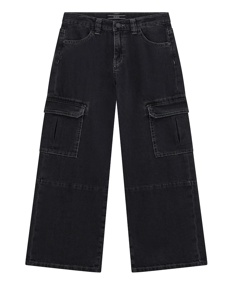 Guess Boys 8-18 Oversize Cargo Denim Jeans