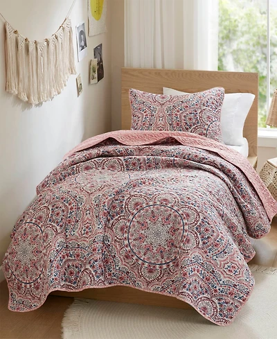 510 Design Valerie Boho Floral Reversible 2-Pc. Quilt Set, Twin