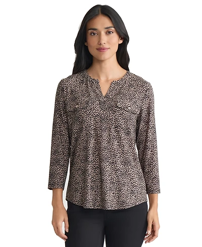 Jones New York Women's V-Neck Top