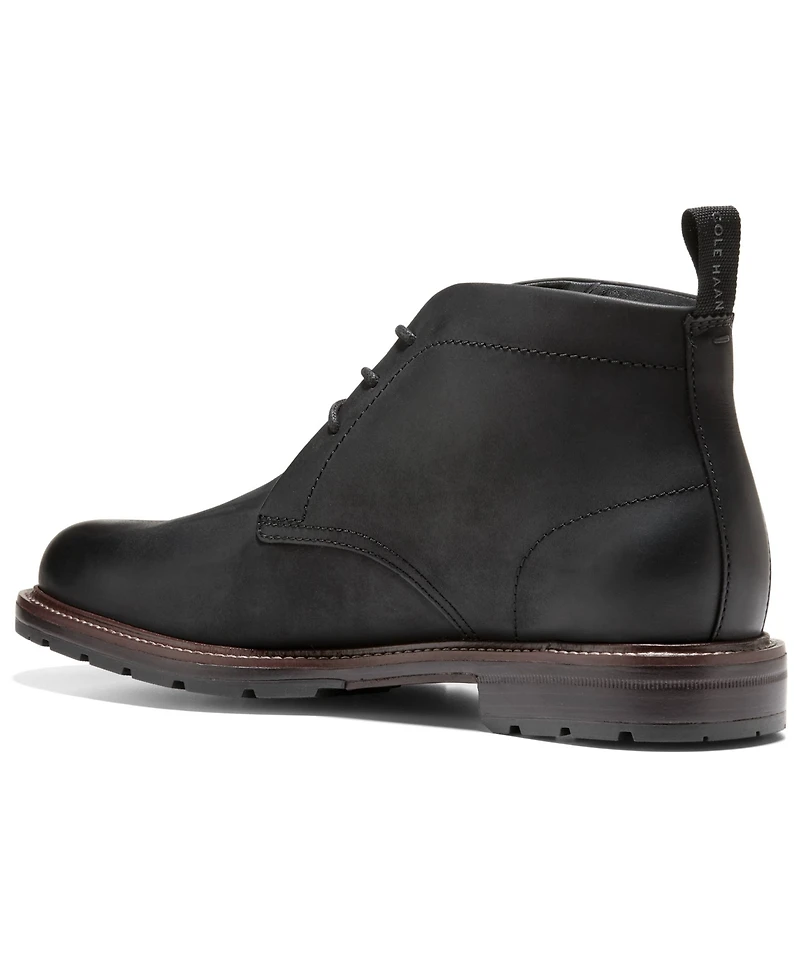 Cole Haan Men's Roundhill Grand Chukka Round Toe Boots