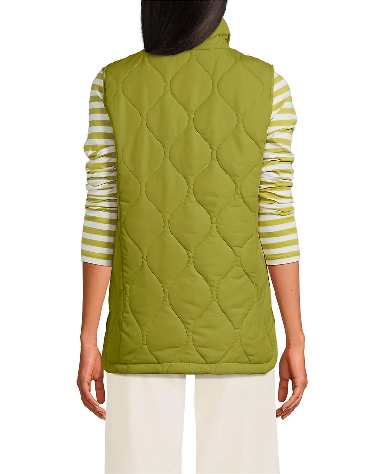Lands' End Women's FeatherFree Quilted Insulated Vest