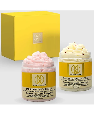 Omm Collection 2pc Sugar Scrub Set