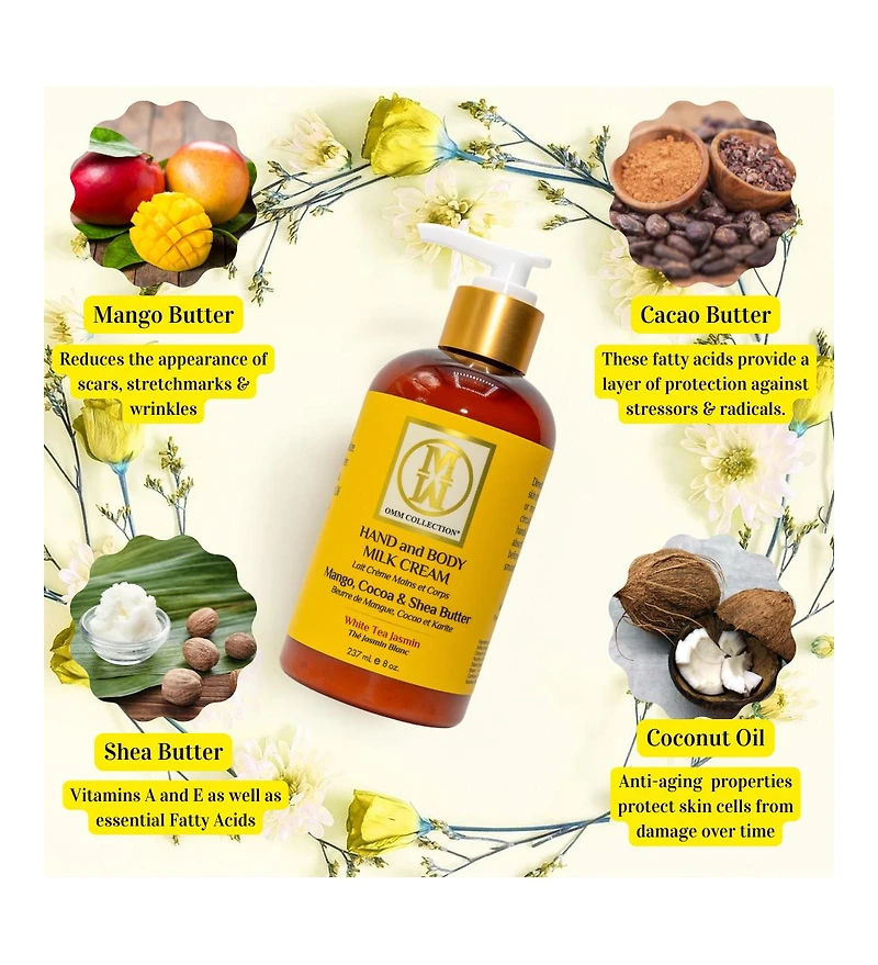 Omm Collection Hand & Body Milk Cream