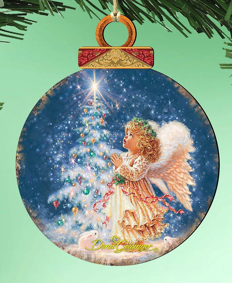 Designocracy My Christmas Wish Christmas Ornament