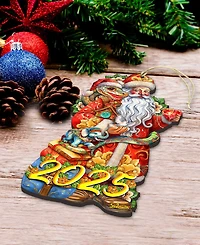Designocracy 2025 Dated: Santa with Snake Ornament