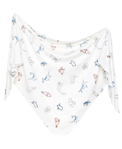 Copper Pearl Baby Arctic Wonde Knit Blanket
