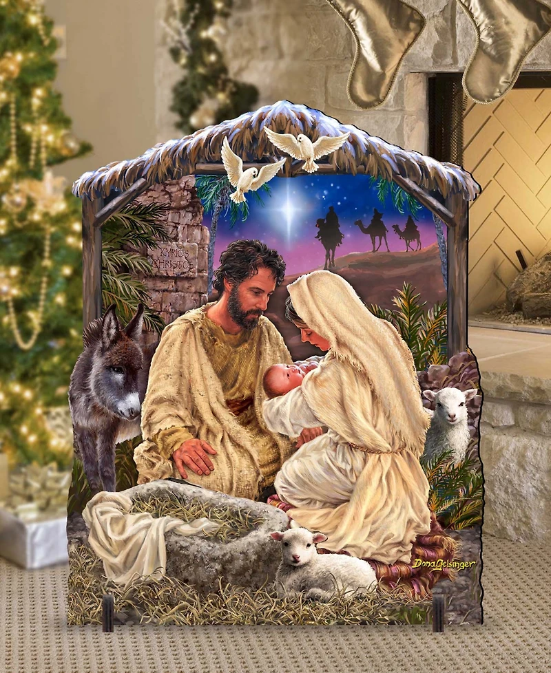 Designocracy Jesus Is Lord Outdoor Yard Decor Wood