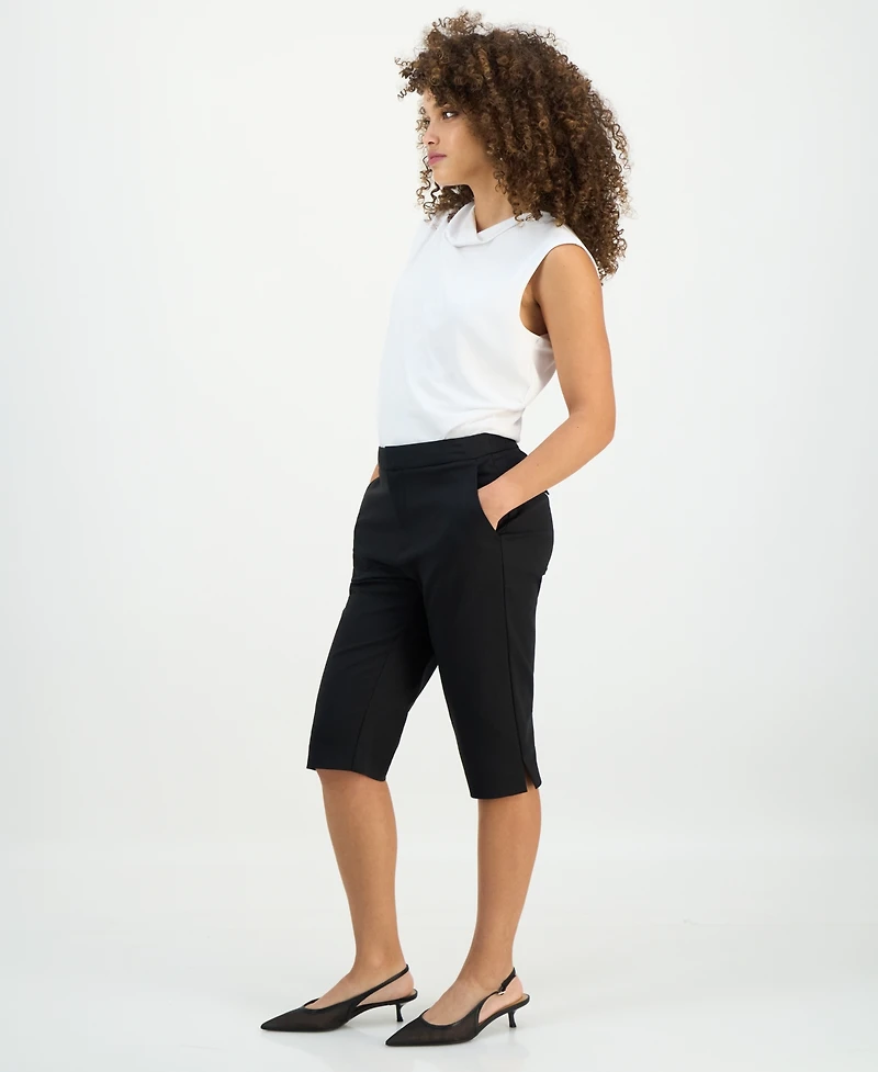 I.n.c. International Concepts Petite High-Rise Capri Pants, Macy's Exclusive