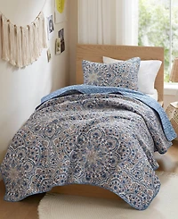 510 Design Valerie Boho Floral Reversible -Pc. Quilt Set