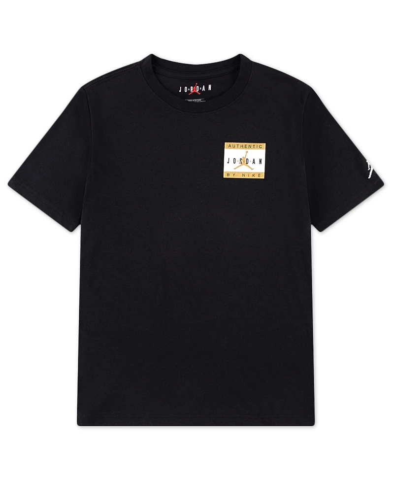 Jordan Boys 8-20 Label Graphic Print T-Shirt