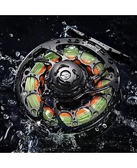 Piscifun Sword Fly Fishing Reel with Cnc Machined Aluminum Alloy Housing, 3/4, 5/6, 7/8, 9/10 Weights