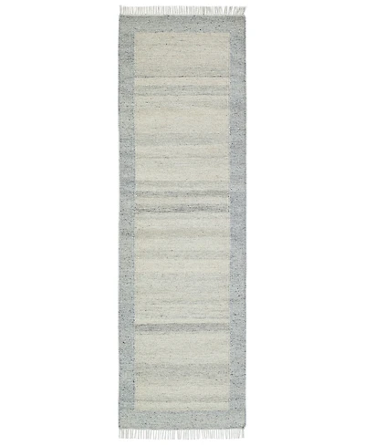 Obeetee Nu Maison Soft Border 2'6"x8' Runner Area Rug