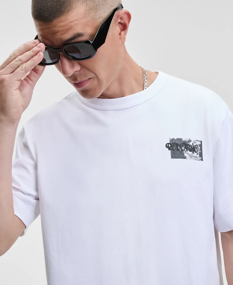 Mode of One Men's Relaxed Fit Short-Sleeve Crewneck Graphic T-Shirt, Macy's Exclusive