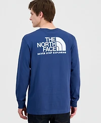 Mens The North Face Evolution Throwback Graphic Long Sleeve Tee