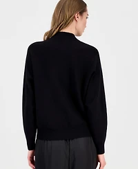 T Tahari Women's Embellished Dolman-Sleeve Sweater