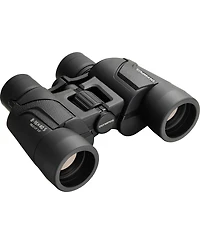 Om System 8-16x40 Explorer S Zoom Porro Prism Binoculars with 3.4 Degree Angle of View, Black
