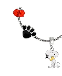 Peanuts Snoopy Charm Bracelet - 6 Unique Charms