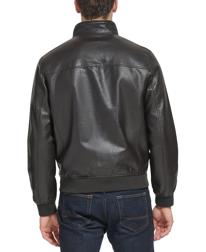 Tommy Hilfiger Men's Laydown Collar Bomber Jacket