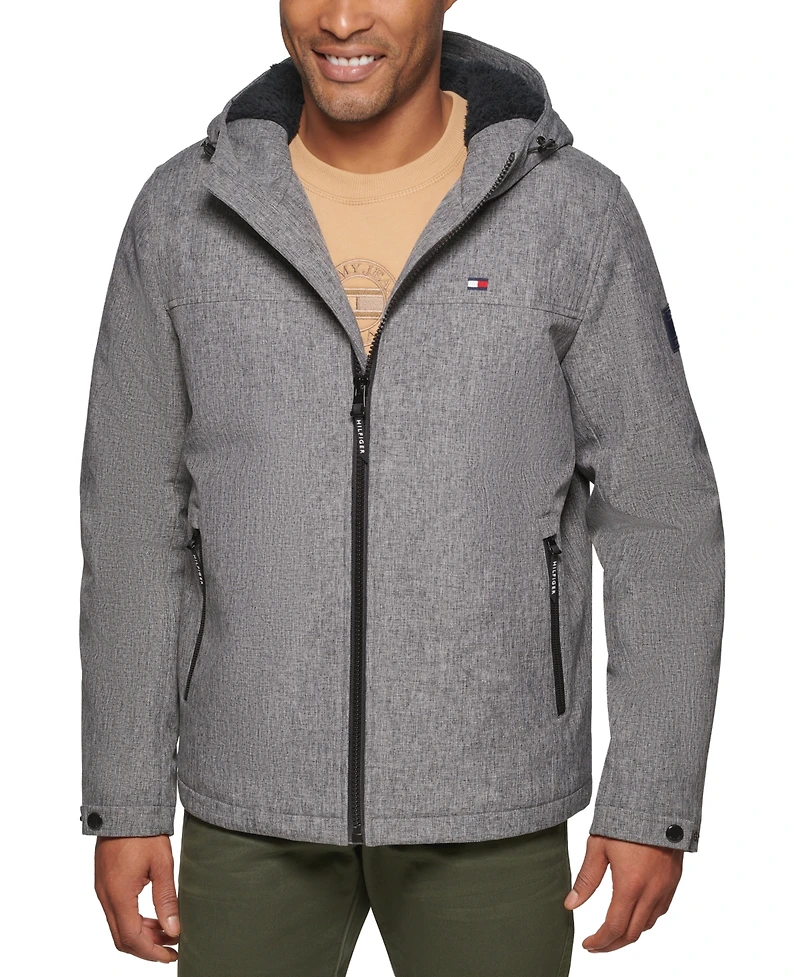Tommy Hilfiger Men's Softshell Hooded Jacket