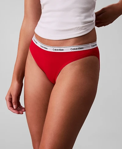 Calvin Klein Women's Modern Logo Bikini Underwear QD5044