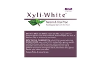 Now Foods Xyliwhite Neem & Tea Tree Toothpaste, 6.4 Oz