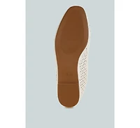 London Rag Kyrie Cut Out Detail Ballerinas Women