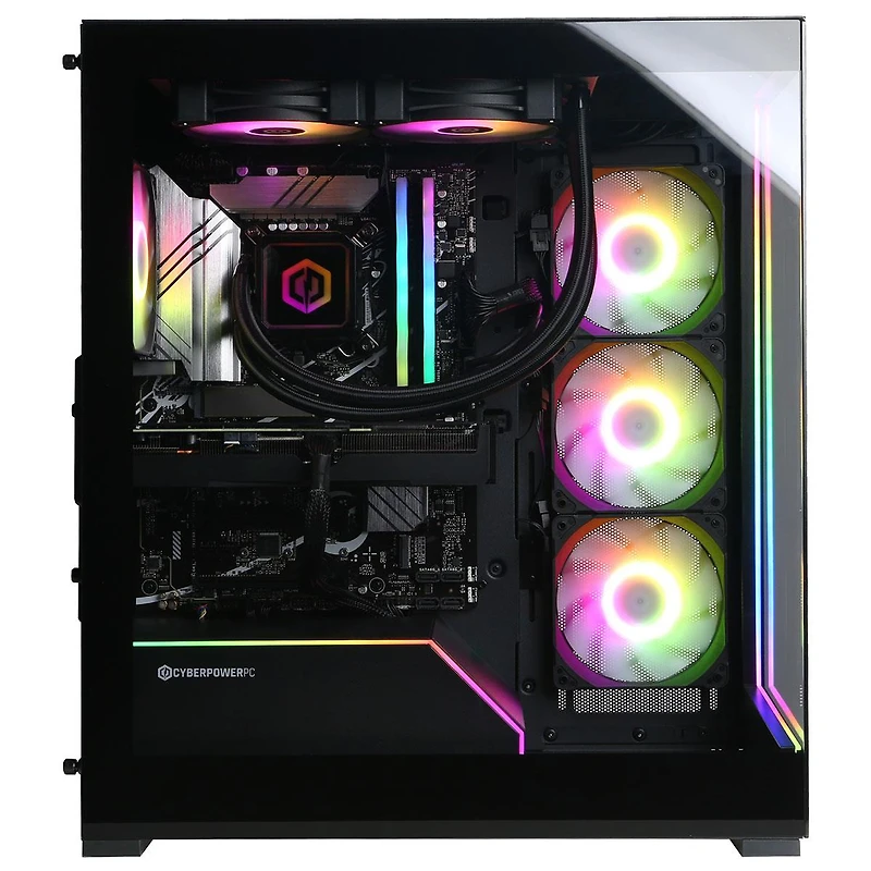 CyberPowerPC Gamer Supreme Liquid Cooled Gaming Desktop Computer, Intel Core Ultra 7 265KF 3.9GHz, 32GB Ram, 2TB Ssd, Nvidia GeForce Rtx 5070 12GB,