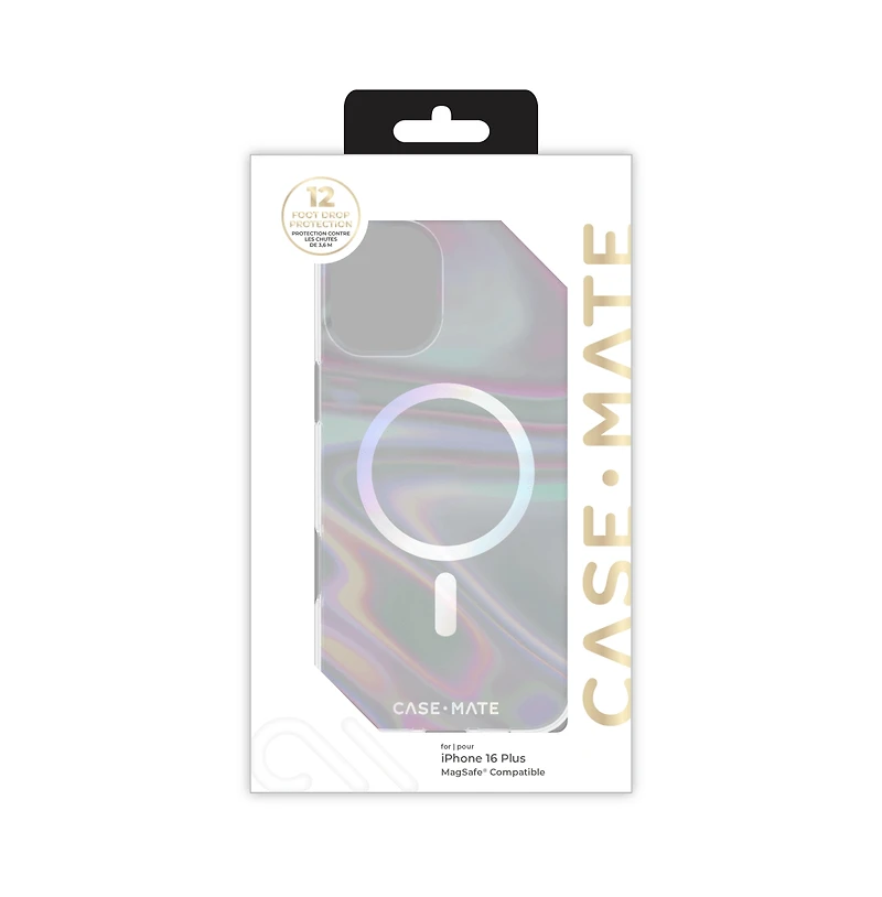 Case-Mate Soap Bubble MagSafe Case for Apple iPhone 16 Plus
