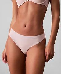 Calvin Klein Women's Invisibles 3-Pack Thong Underwear QD3558