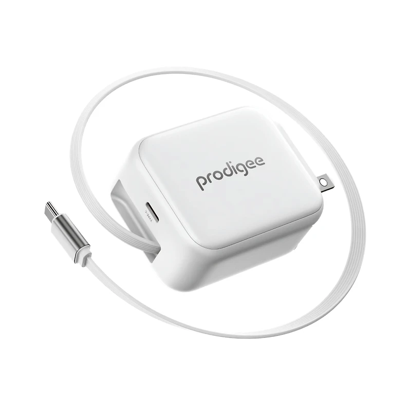 Prodigee Energee Retract-It Wall Charger 30W