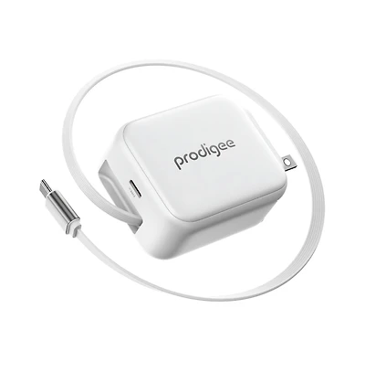 Prodigee Energee Retract-It Wall Charger 30W