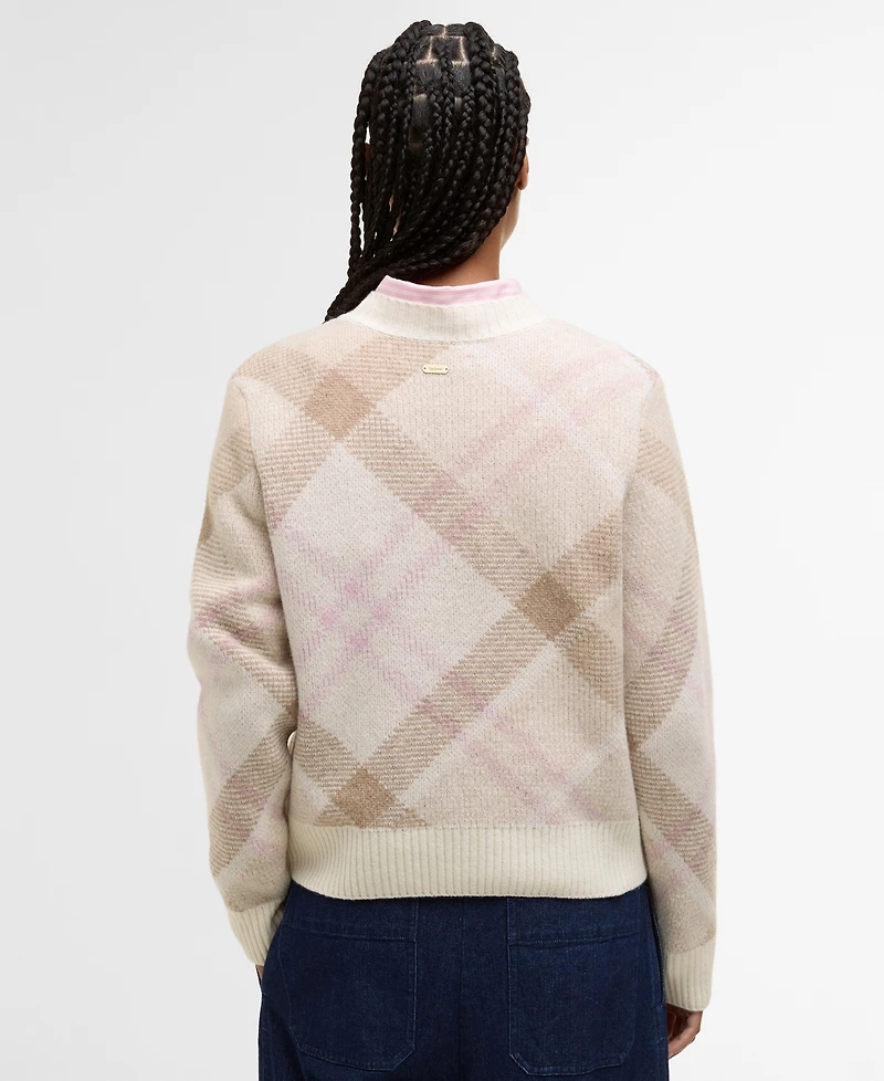 Barbour Women's Sara Long Sleeve Crewneck Sweater