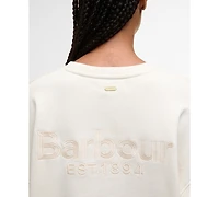 Barbour Women's Crewneck Long Sleeve Sweatshirt