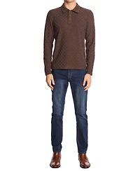 Paisley & Gray Men's Patterned Polo Shirt