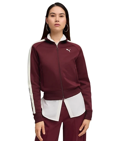 Puma Women's T7 Always On Long-Sleeve Short Track Jacket