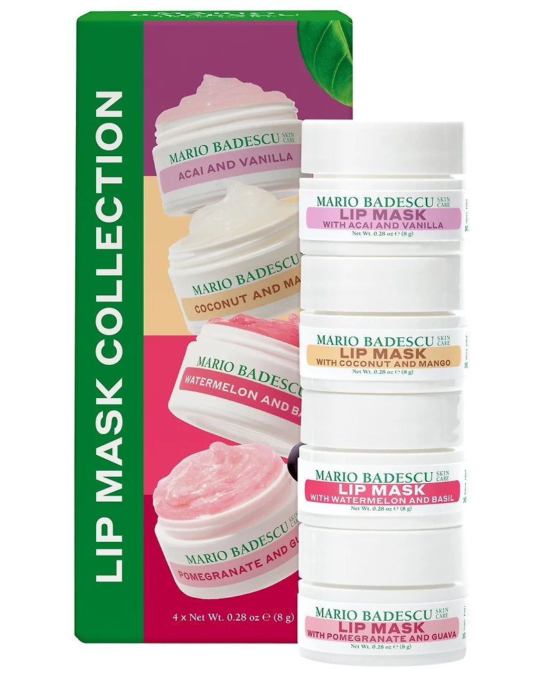 Mario Badescu 4-Pc. Mini Lip Mask Collection Set, 0.28 oz.