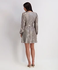 Siena Women's Long Sleeve Wrap Dress
