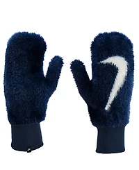 Nike Men's Plush Embroidered Logo Mittens
