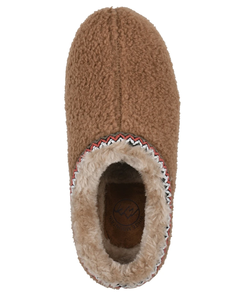 White Mountain Women's Icebin Clog Slippers