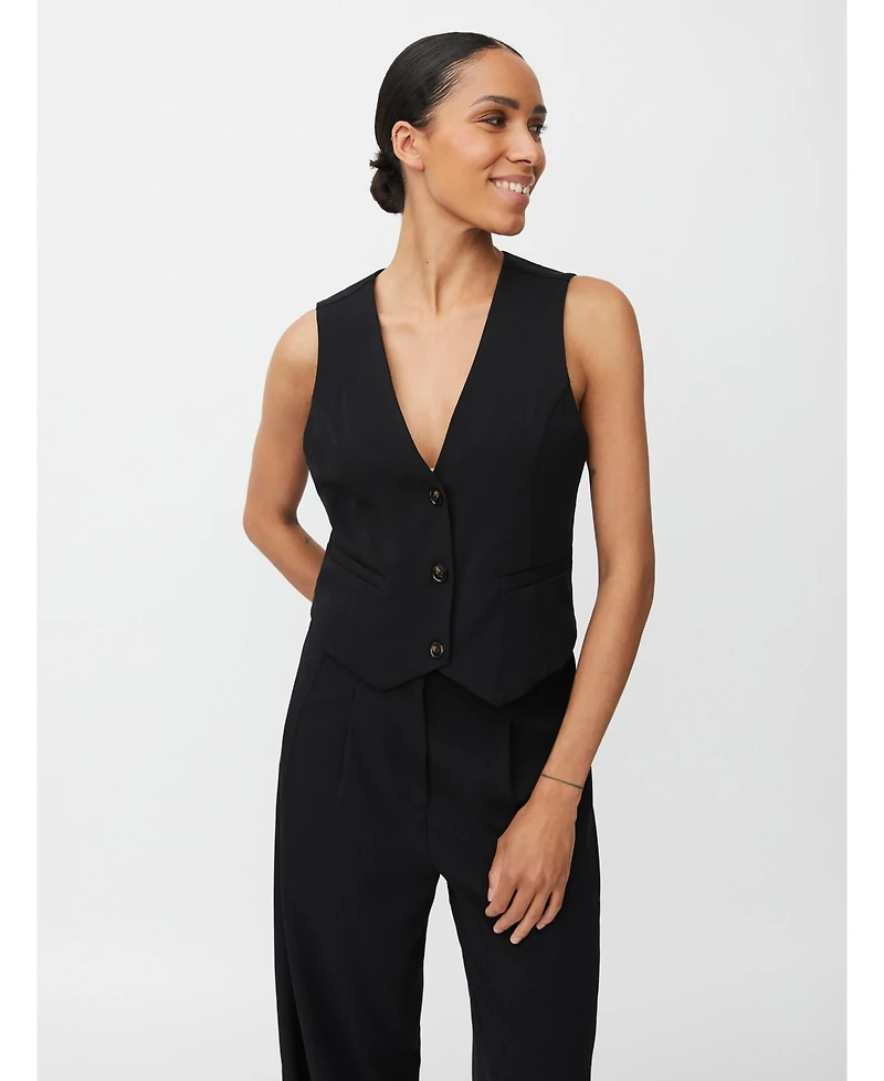 Masai Copenhagen Women's MaJordyn V-Neck Tailored Waistcoat