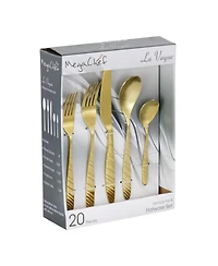 Megachef Stainless Steel 20-Piece Flatware Utensil Set