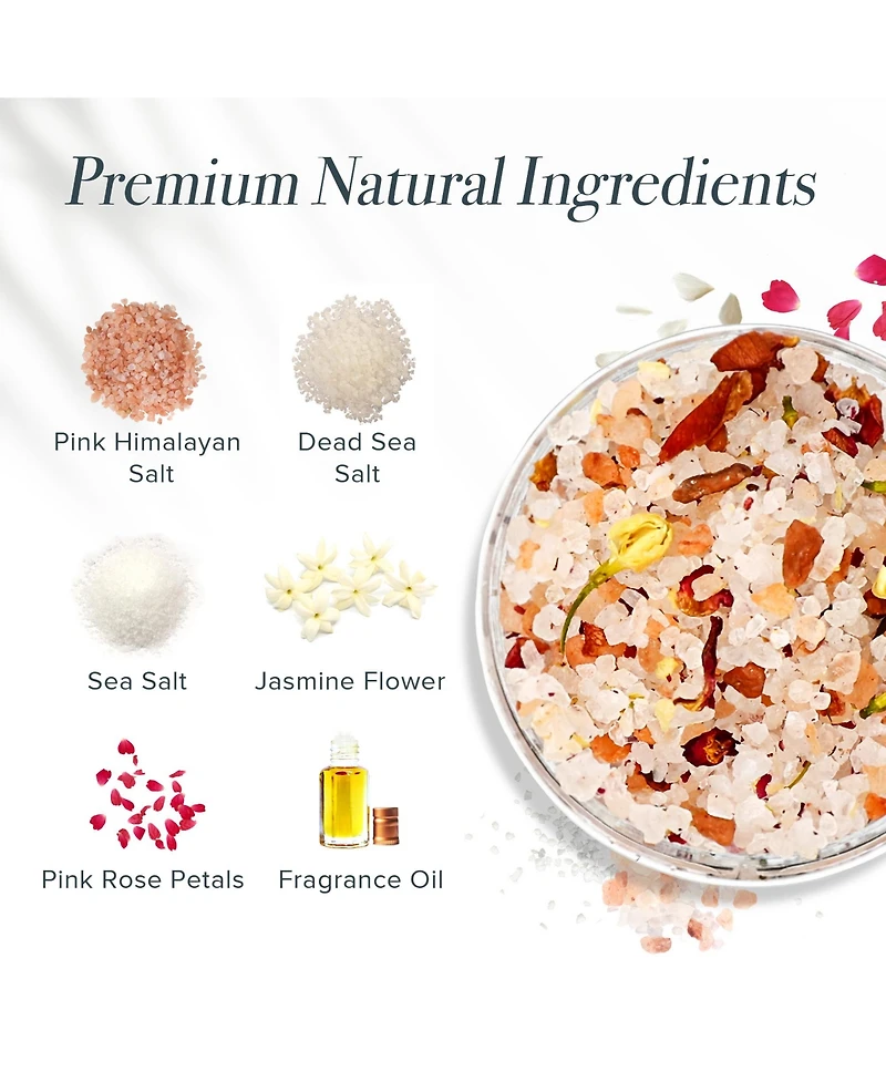 Omm Collection Floral Soaking Bath Salts