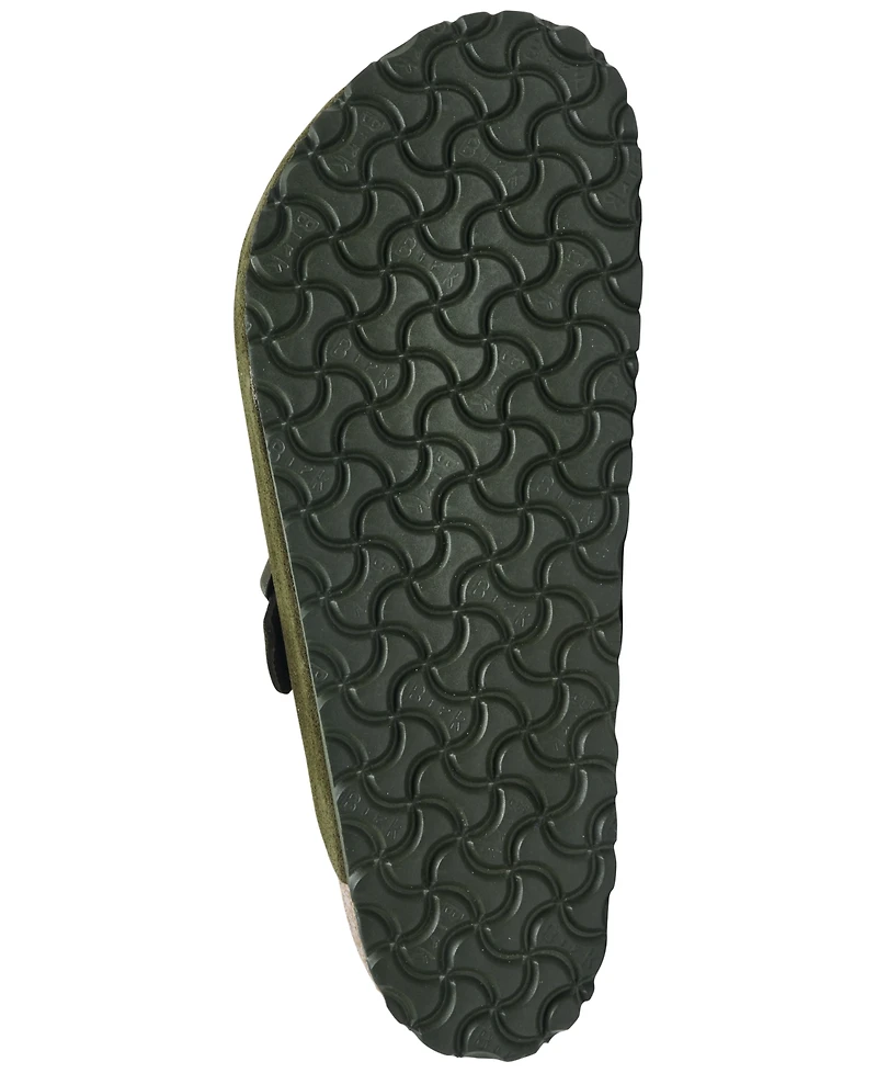 Birkenstock Men's Boston Suede Leather Birko-Flor Clogs from Finish Line